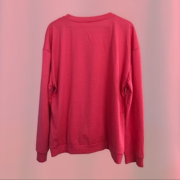 “APOLOGY” Shirt “I Only Accept Apologies In Cash” Long Sleeves Pink Size 3XL - Picture 2 of 5